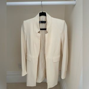 Zara White Coat/Jacket